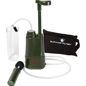 Survivor Filter PRO – Hand Pump Camping Water Filtration System Survival – Wa…